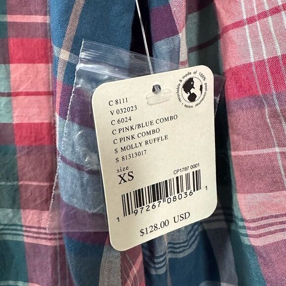 NWT Free People Molly Ruffle Top, Size XS - Picture 6 of 10